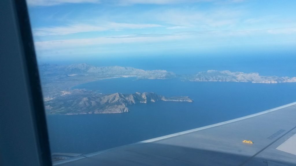 Anflug auf Mallorca