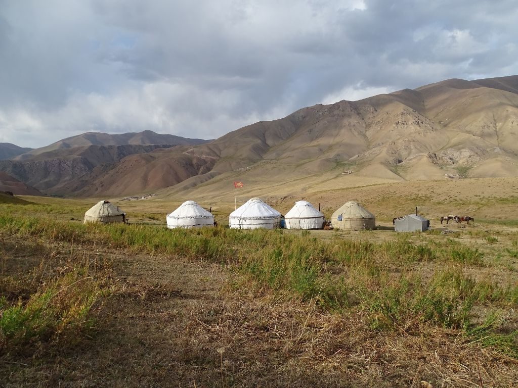 Jurten Camp Kirgistan nahe Son Kul