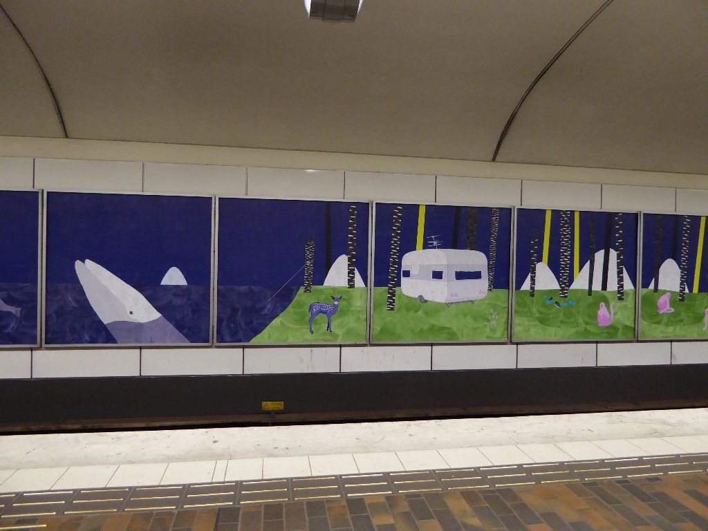 Stockholm U-Bahn Kunst